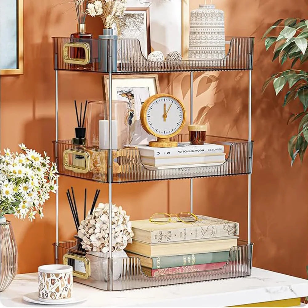 Acrylic Cosmetic and Multipurpose Storage Rack