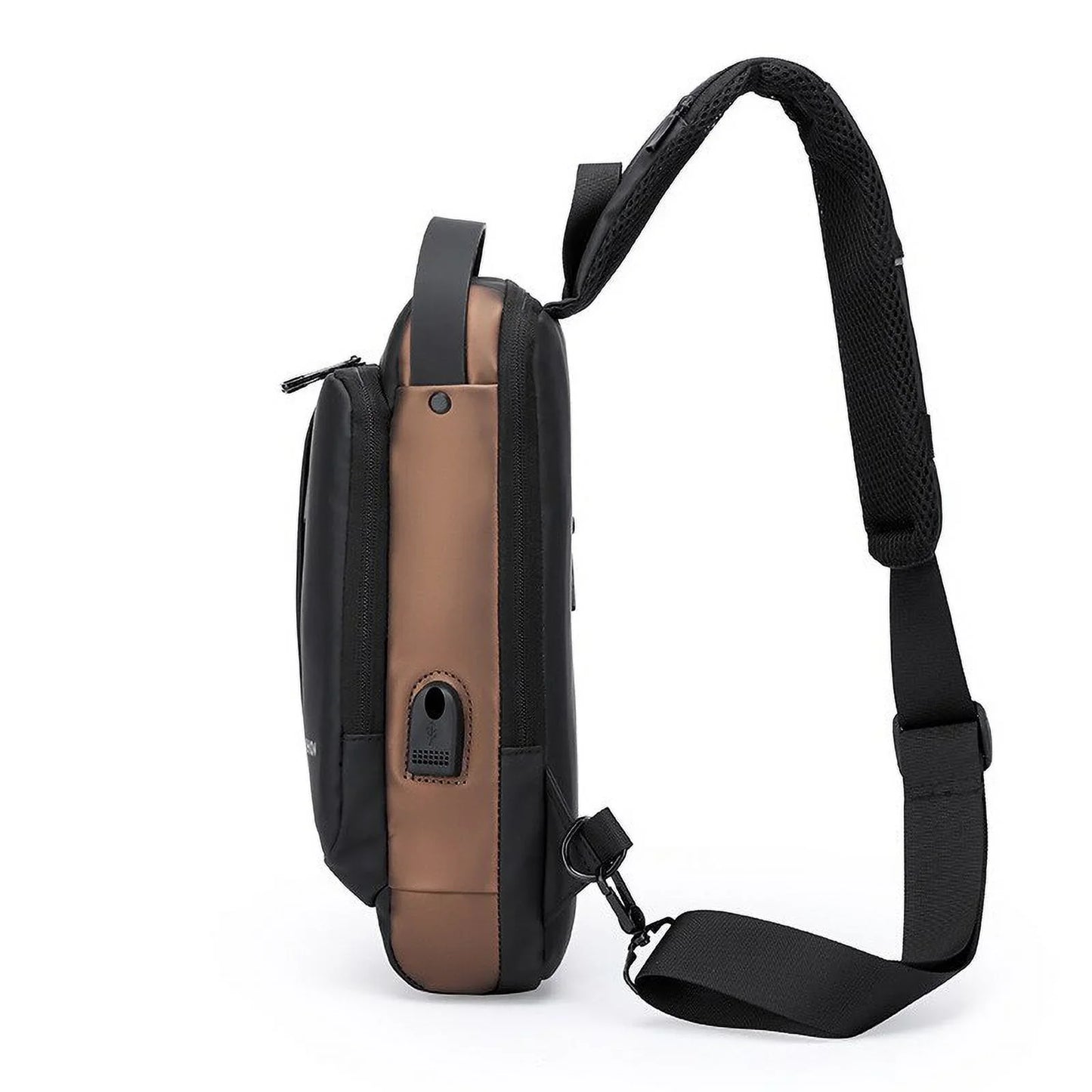 Men Multifunction Anti Theft USB Shoulder Bag Man Crossbody Cross Body Travel Sling Chest Bags Pack Messenger Pack