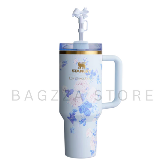 The Stanley x LoveShackFancy Quencher | 40 OZ | EVERBLOOMING ROSETTES