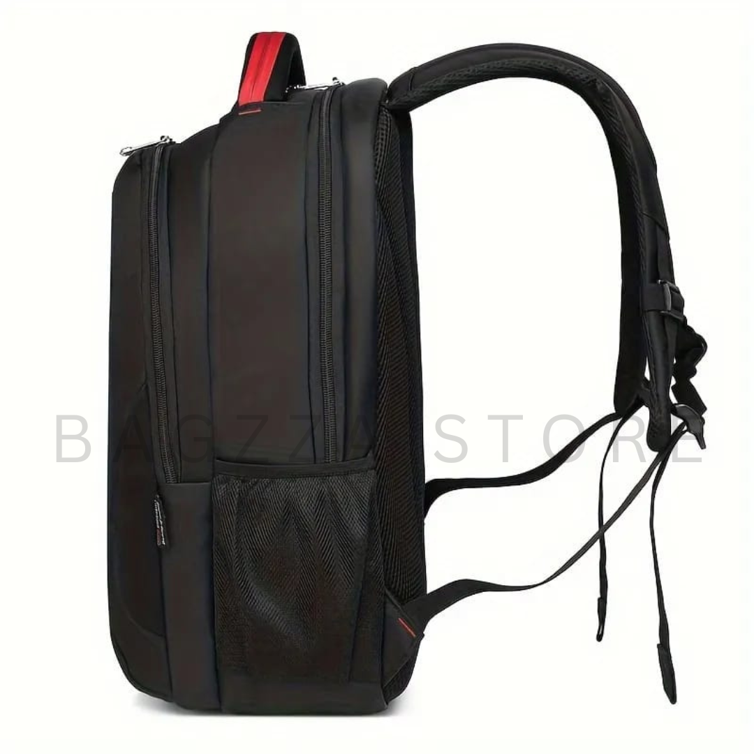 Biaowang School / Travel Backpack for 15.6-inch Laptop, with USB Charging Port, 35L Large Capacity, Black