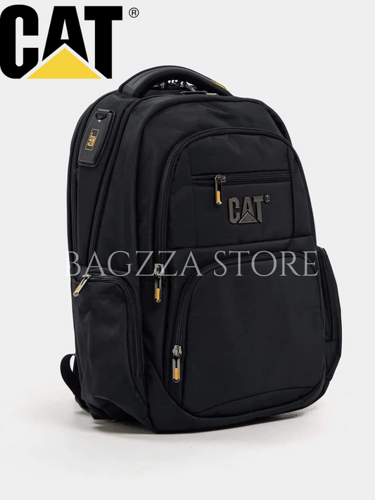Caterpillar Business Travel Backpack with USB Charging Port & AUX Cable 15.6″ with Bubble Padding Laptop Compartment with Rain Cover Men & Women