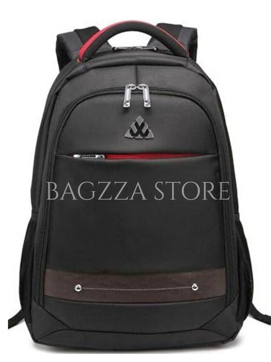 Biaowang School / Travel Backpack for 15.6-inch Laptop, with USB Charging Port, 35L Large Capacity, Black