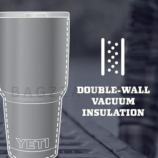 YETI Rambler 30 oz Tumbler Retired Colors - Stainless Steel - Vacuum Insulated with MagSlider Lid | Ice Pink
