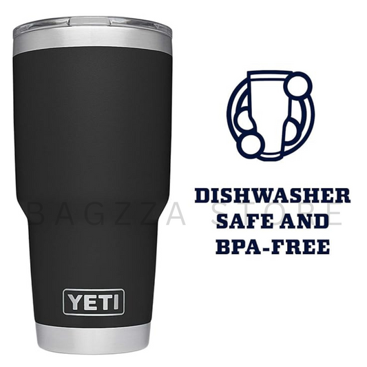 YETI Rambler 30 oz Tumbler Retired Colors - Stainless Steel - Vacuum Insulated with MagSlider Lid | Black