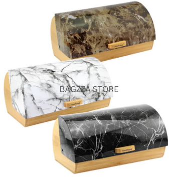 Marble Style Bread Storage Box