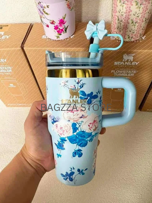 The Stanley X LoveShackFancy Cute Quencher Tumbler 14oz