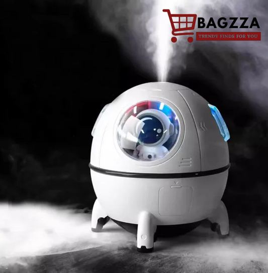 Astronaut Air Humidifier 220ml with Soothing Night Light – Breathe Easy in Style!