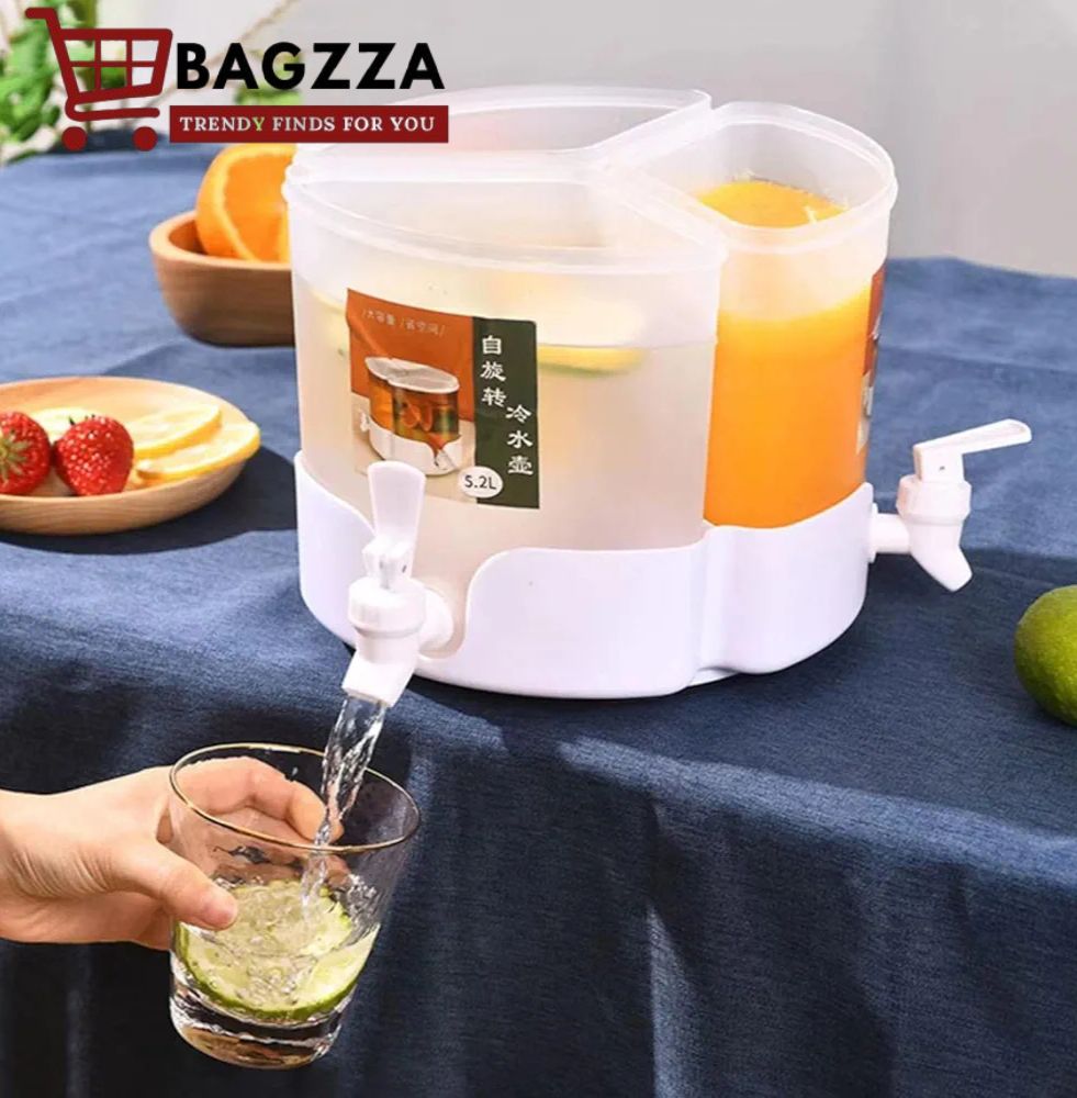 3 Tanks Cold Beverages Dispenser 5.2L