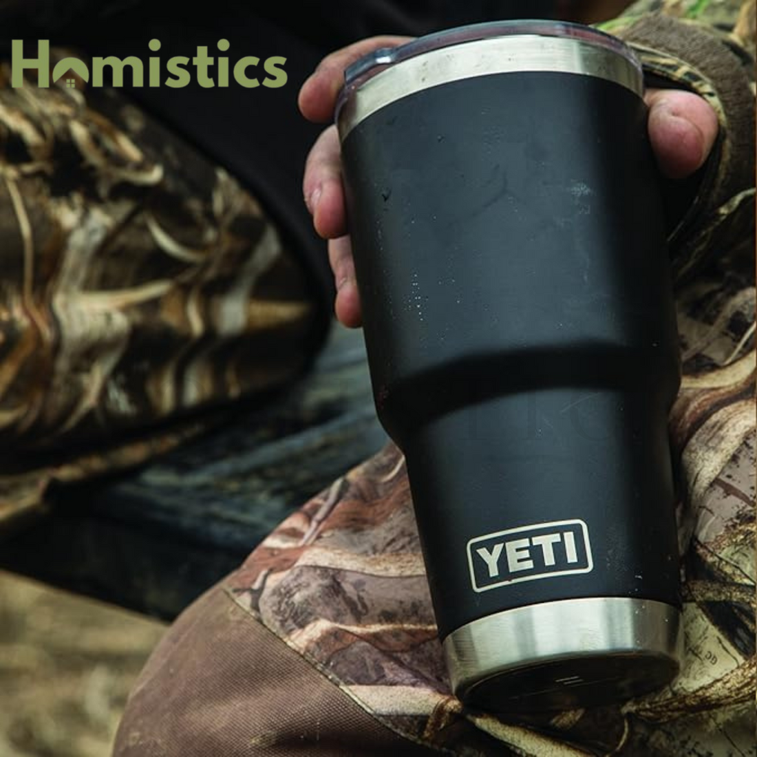 YETI Rambler 30 oz Tumbler Retired Colors - Stainless Steel - Vacuum Insulated with MagSlider Lid | Black
