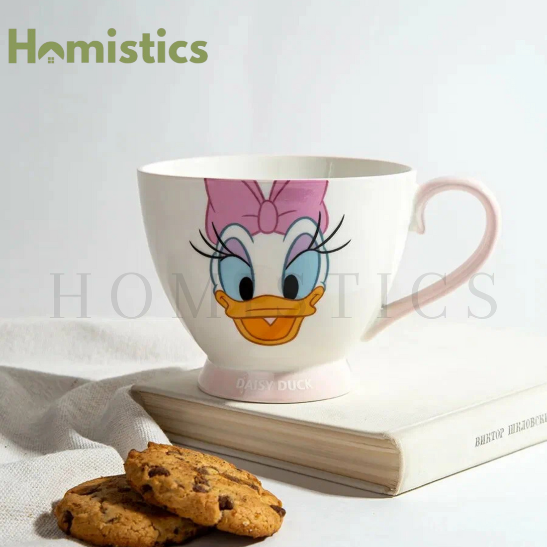 Walt Disney Breakfast Mug – Daisy Duck – 450ml – Porcelain