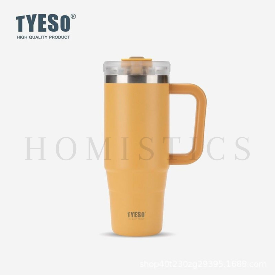 TYESO AURA Vacuum Insulated Tumbler 30oz /40oz| Yellow