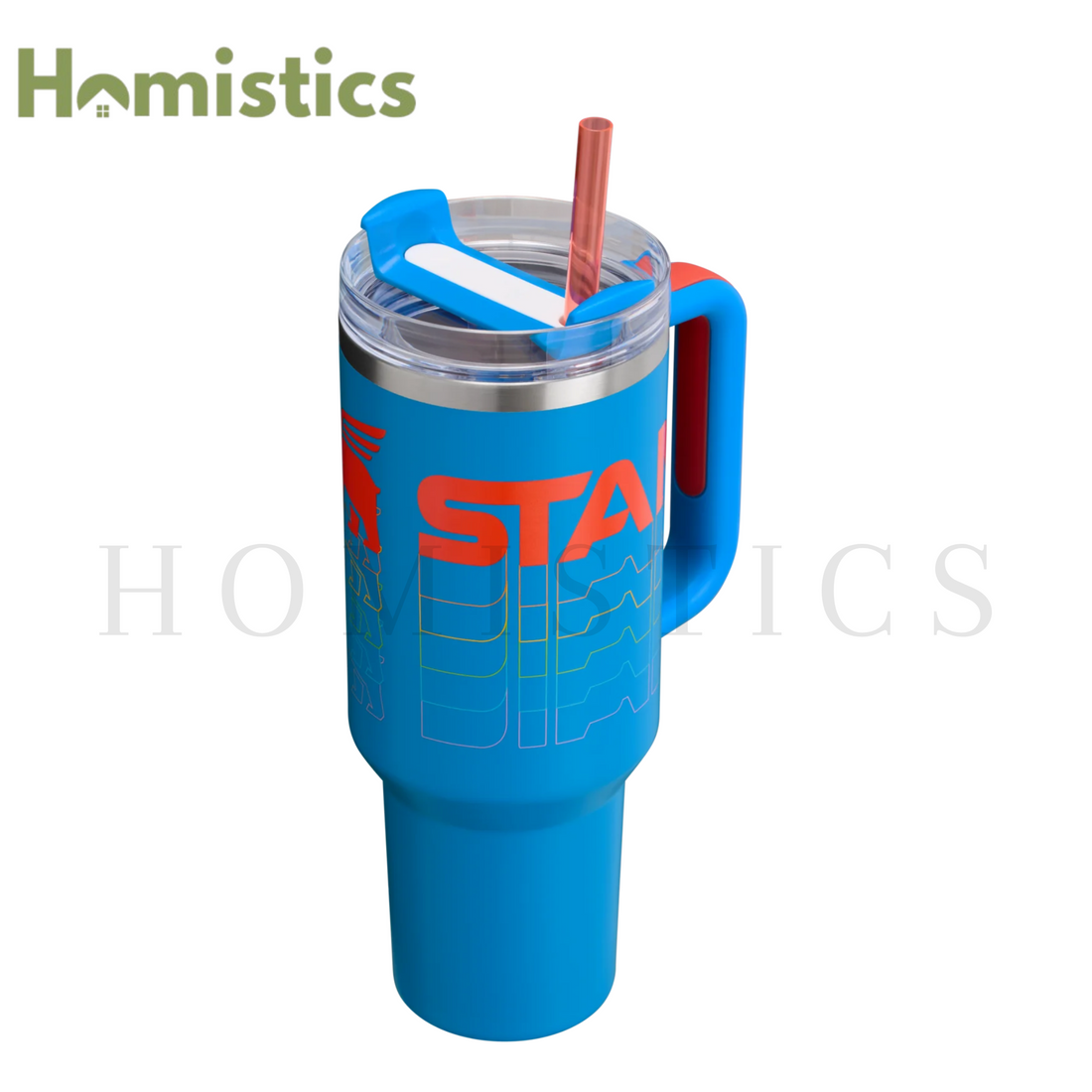 The Reverb Quencher H2.0 FlowState™ Tumbler | 40 oz| Azure Reverb