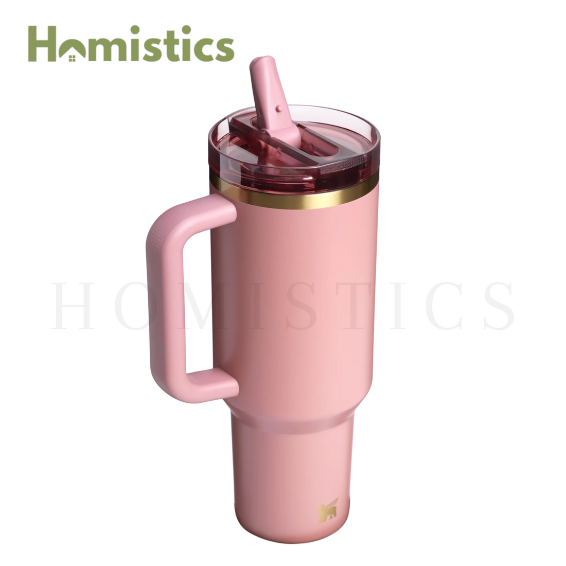 The Quencher ProTour Flip Straw Tumbler | 40 OZ - Antique pink