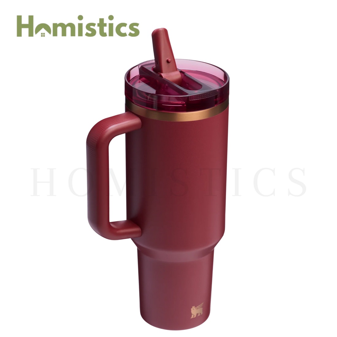 The Quencher ProTour Flip Straw Tumbler | 40 OZ | Glided Pomegranate