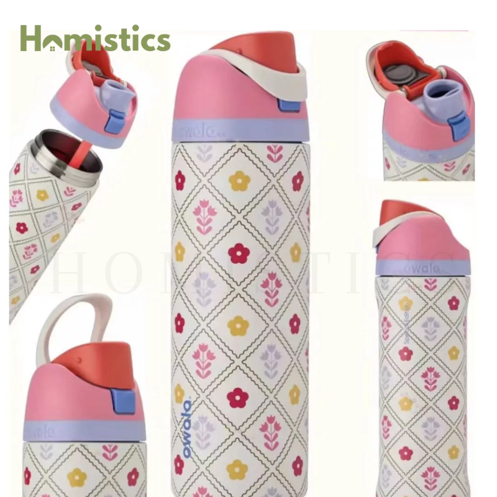 Owala FreeSip® Water Bottle - 24oz |Garden Whimsy