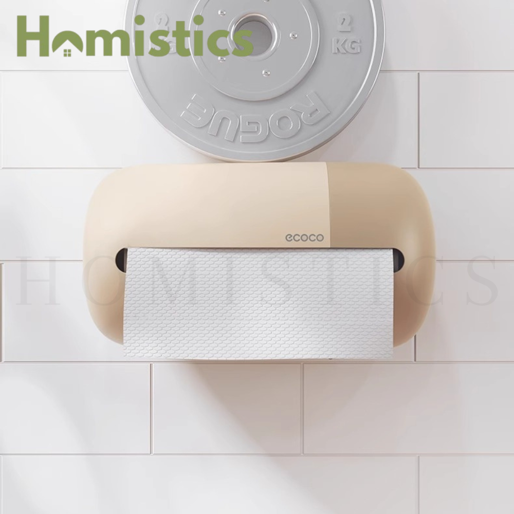 Ecoco kitchen Tissue Box Wall Mounted