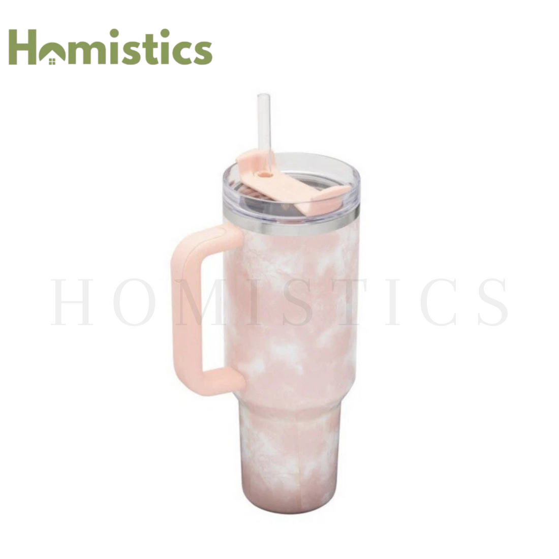 Stanley The Quencher H2.0 FlowState™ Tumbler | 40 OZ | Tie Die Pink