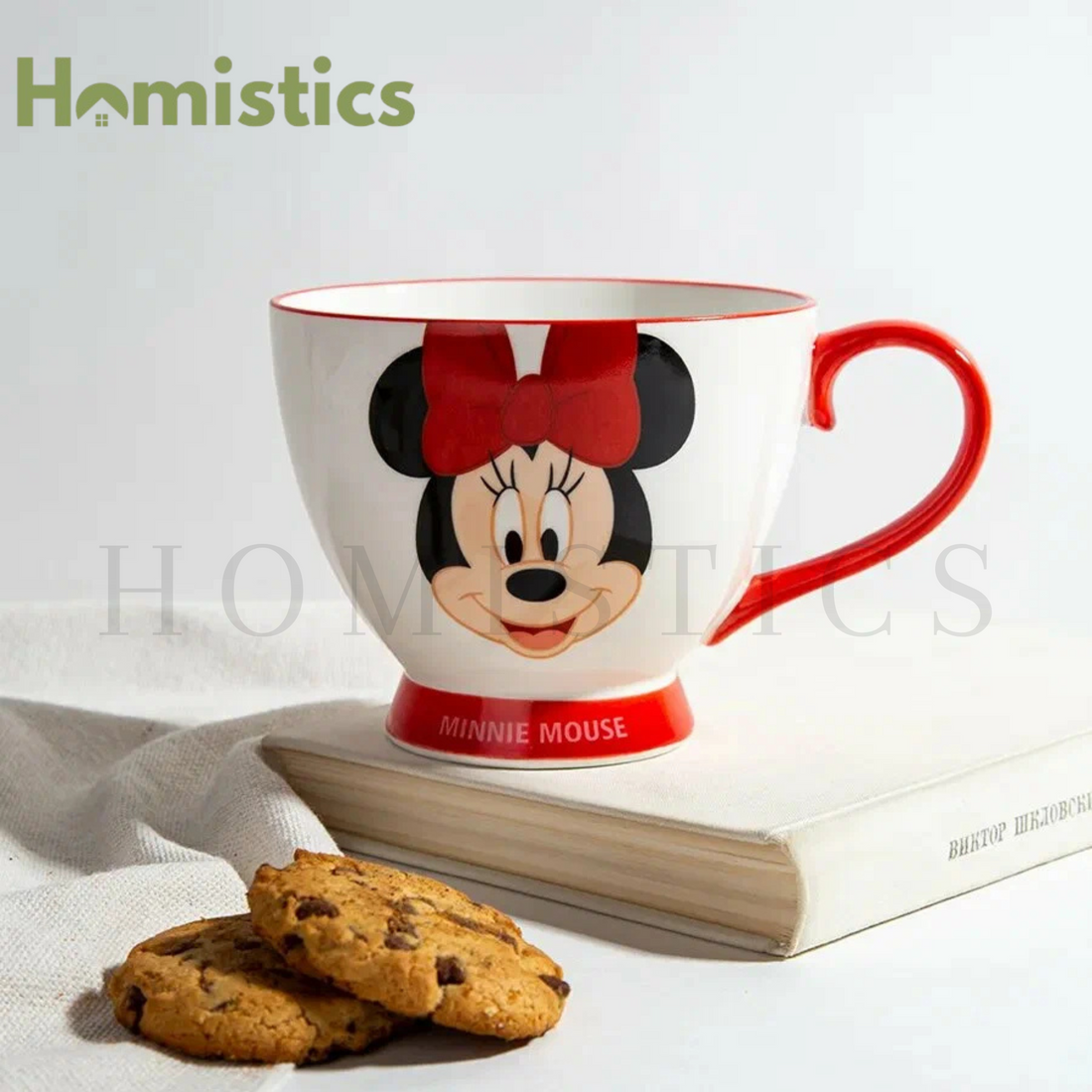 Walt Disney Breakfast Mug – Minnie Mouse – 450ml – Porcelain