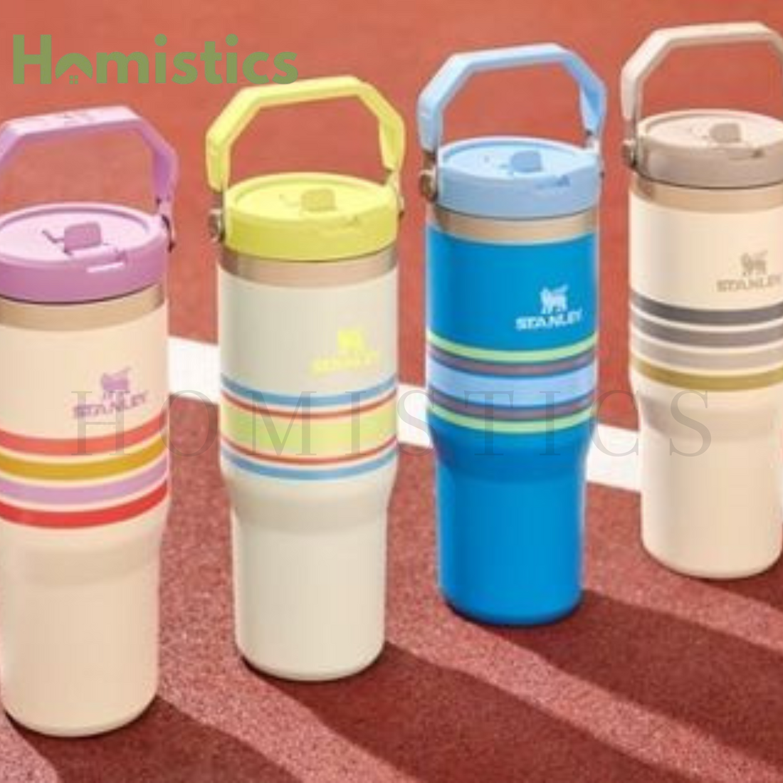 The Varsity Iceflow™ Flip Straw Tumbler | 30 OZ (Mist Mesh)