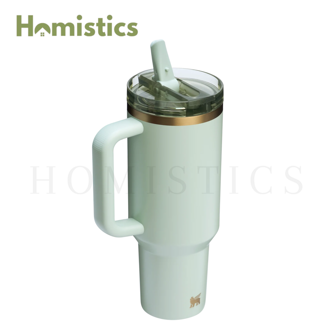 The Quencher ProTour Flip Straw Tumbler | 40 OZ - Gilded Celadon