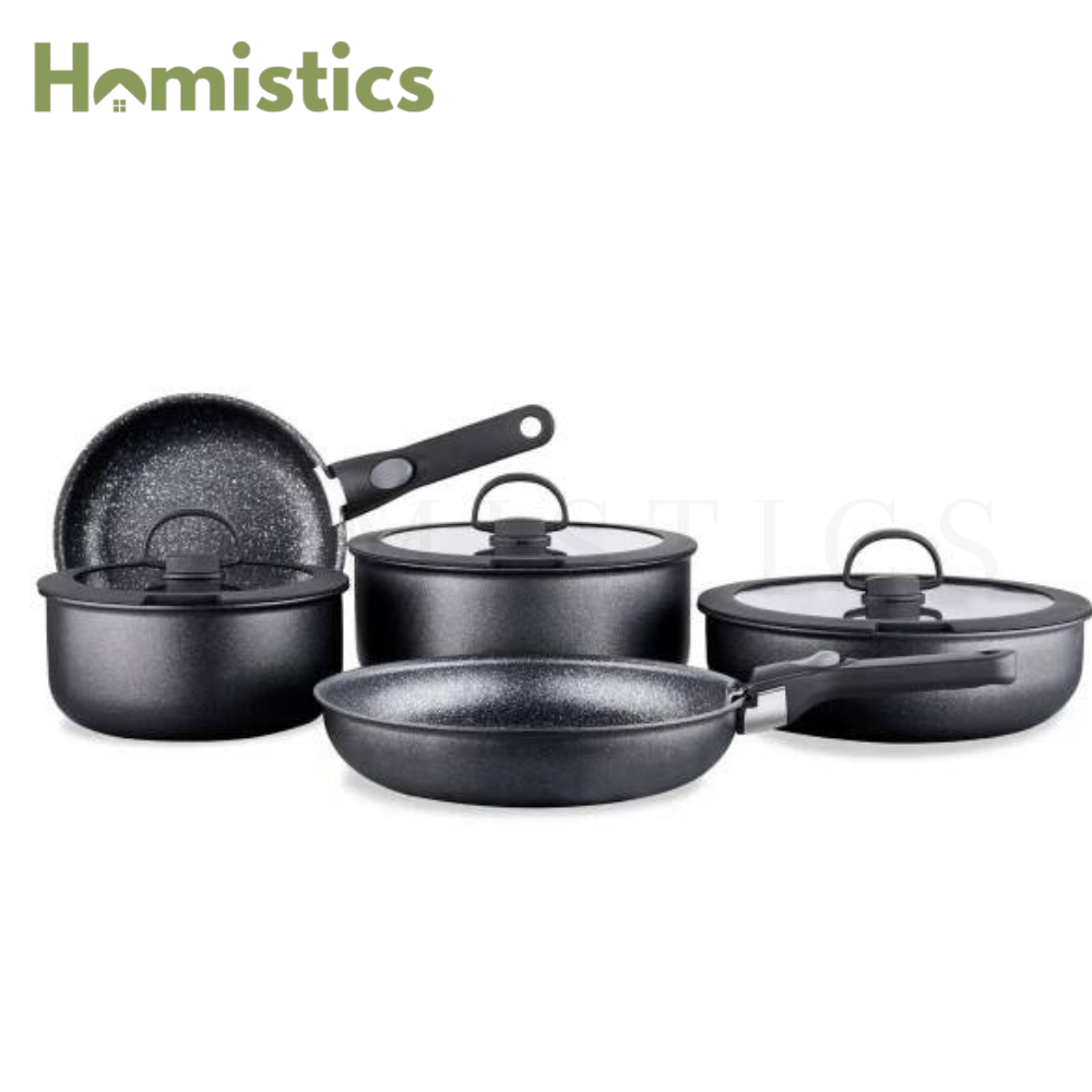 KORKMAZ Neta 10-Piece Cookware Set A2611