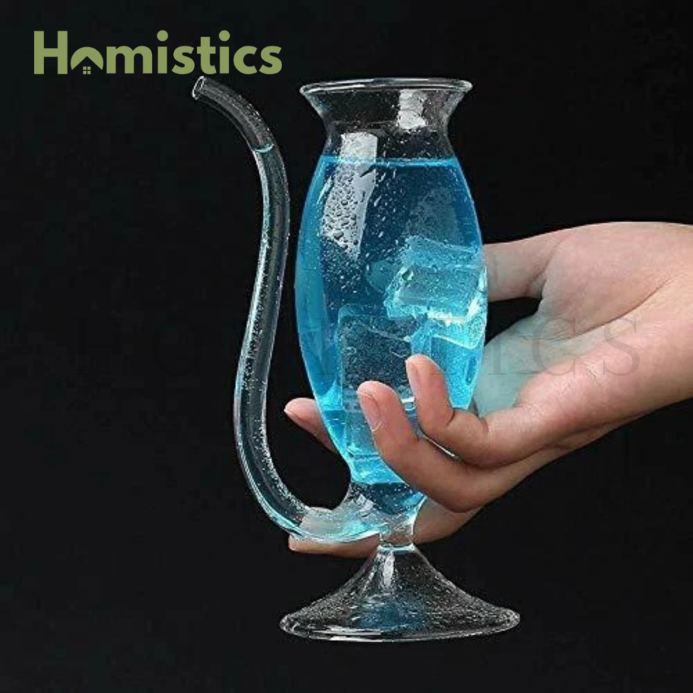 Low Foot Beverage & Cocktails Serving Sipper Glass | 200/350ml