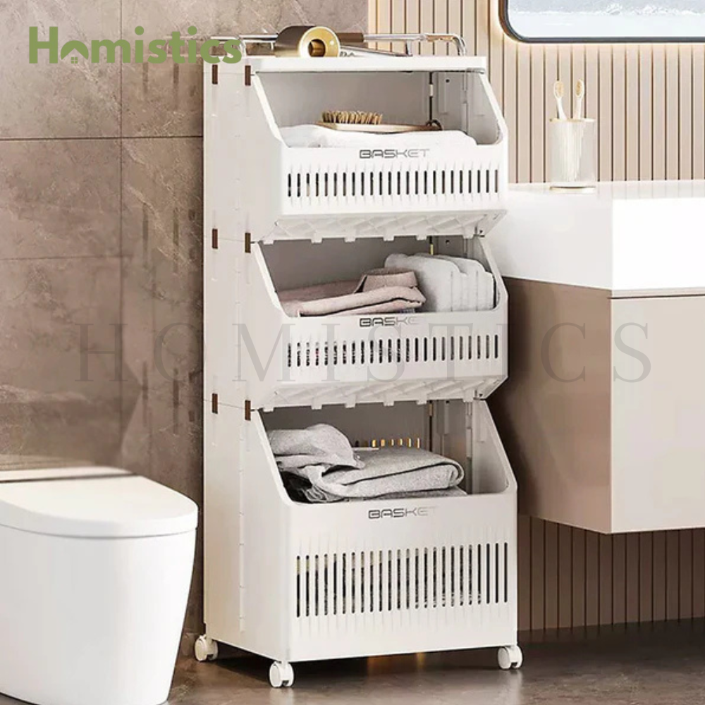 3 Tier Multifunctional Storage Cart Organizer