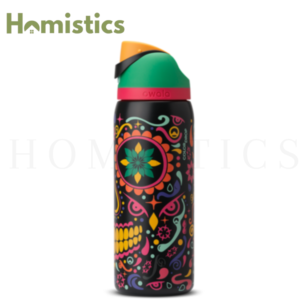 Owala FreeSip® Water Bottle - 32oz | Sugar Skull | Urban Outfitters