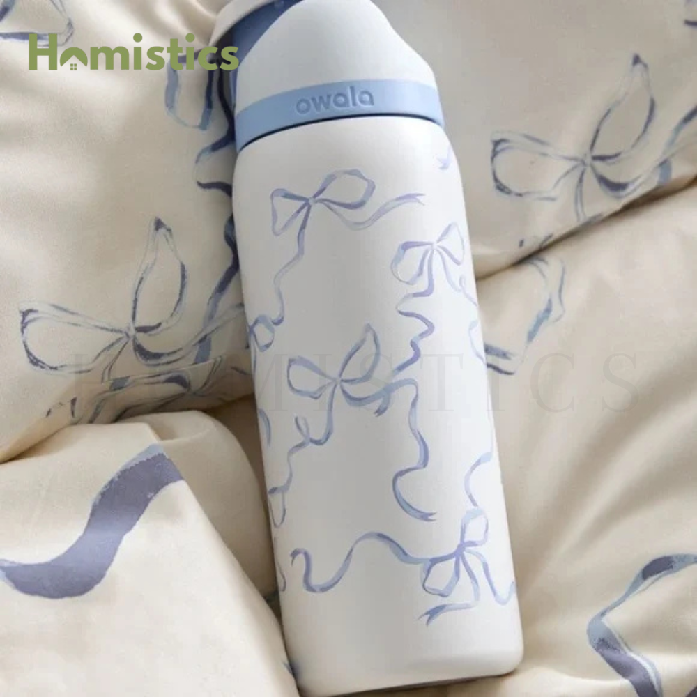 Owala FreeSip® Tied & True Blue Bow 24Oz Urban Outfitters