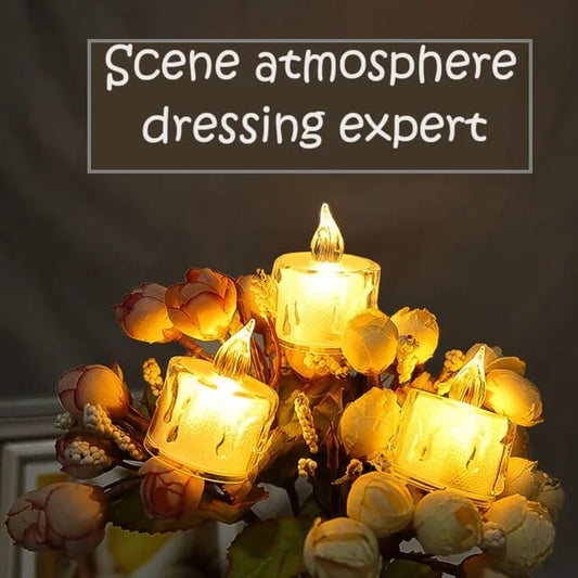 New Flameless and Smokeless Candles (Pack of 4)