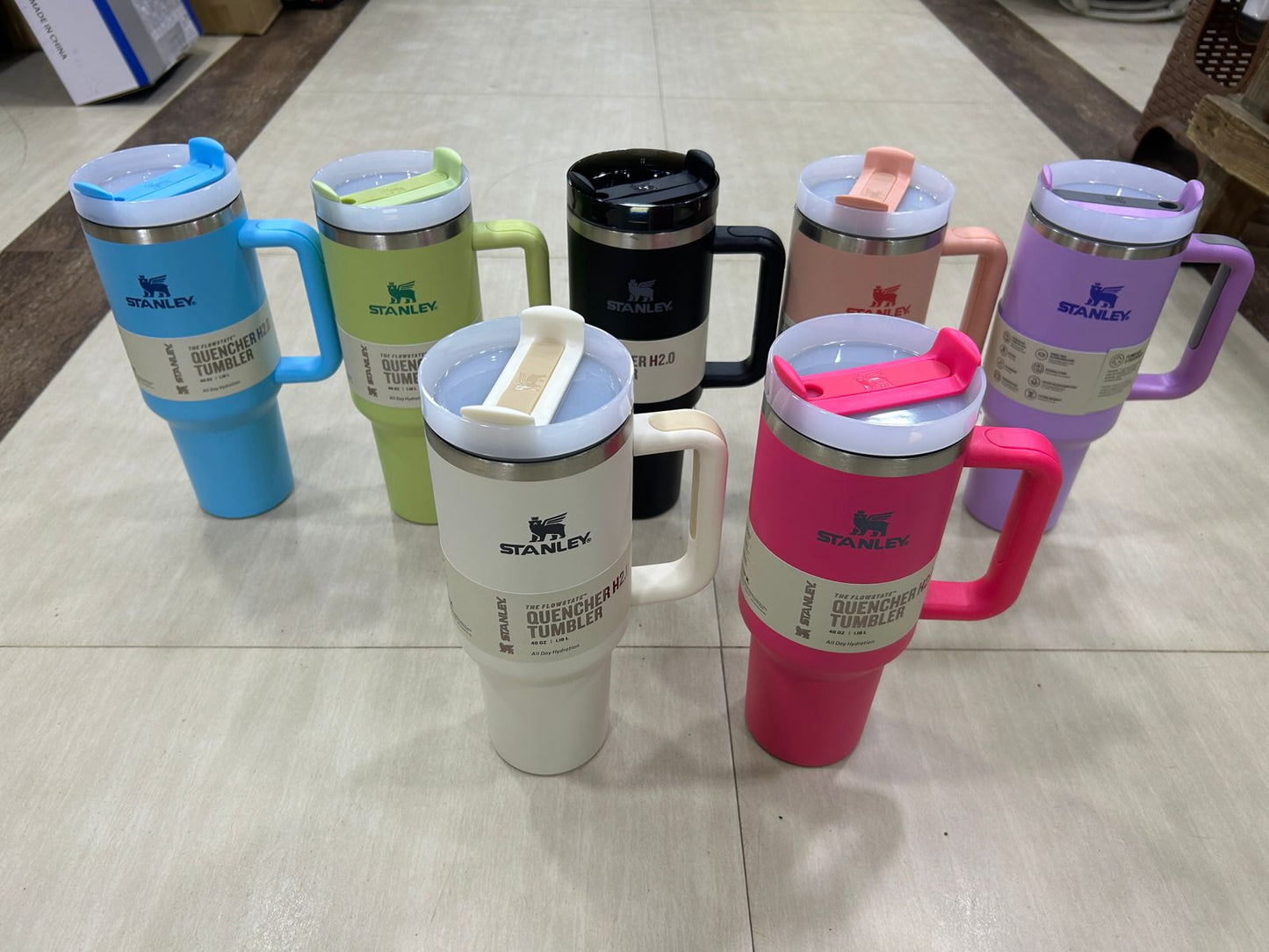 Stanley Tumbler 40oz (1.18L) - Premium Insulated Travel Mug for Hot & Cold Beverages