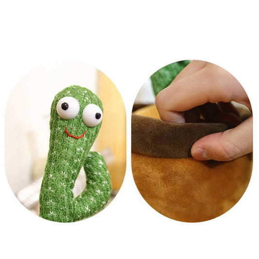 Cute Dancing Cactus Toy With Talking