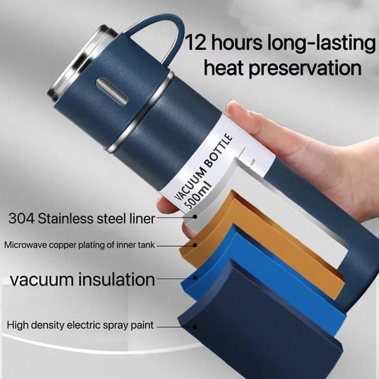 3 in 1 Hot & Cool Vacuum Flask Set(500ml)