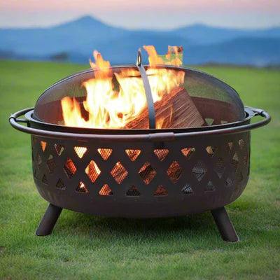 Heavy-Duty Outdoor Round Fire Pit