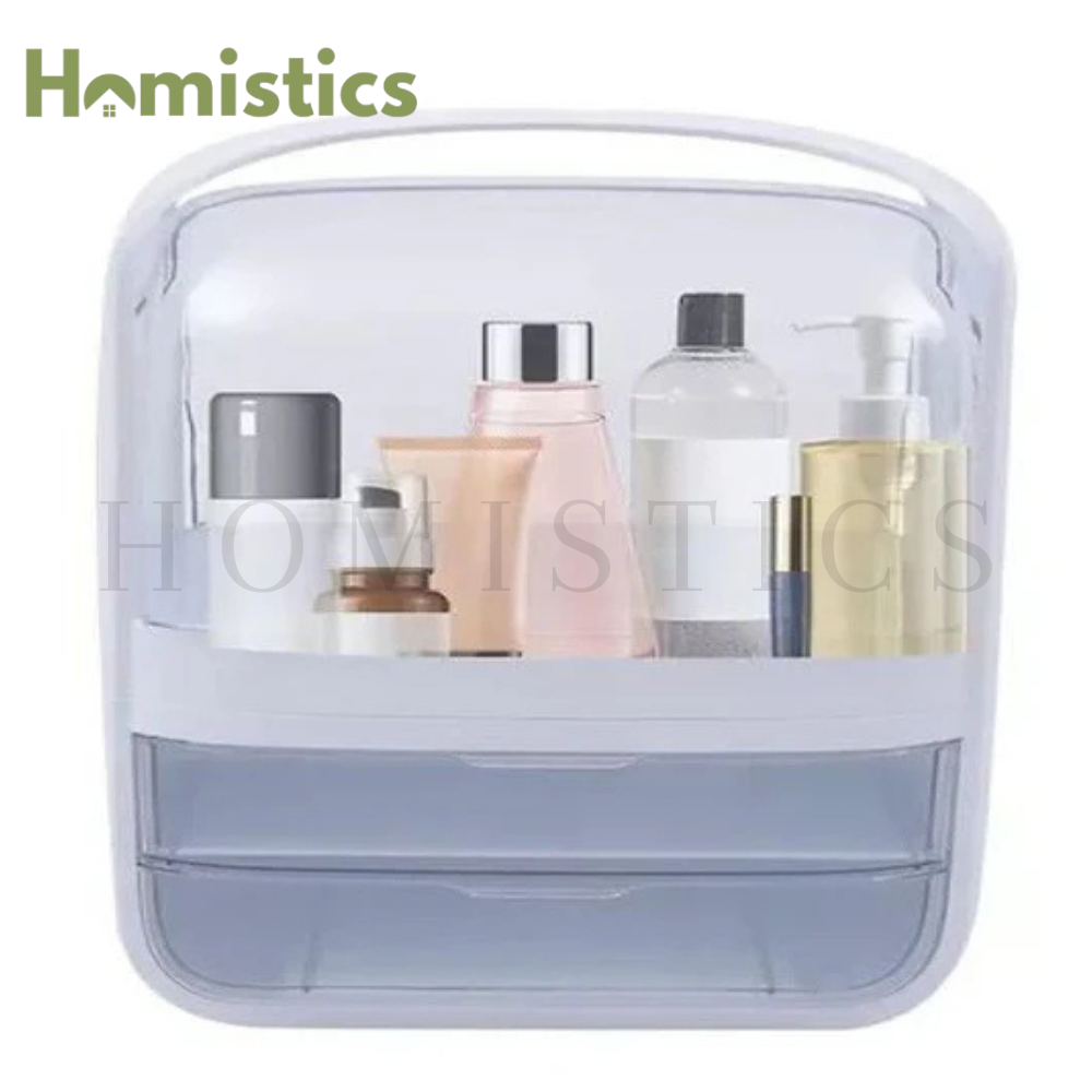 Dust-Proof Clear Makeup Organizer