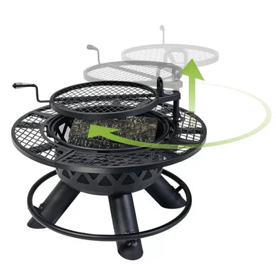 New Style Firepit BBQ Grill