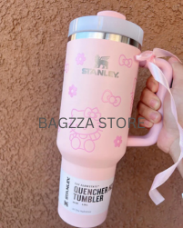 The Stanley X Hello Kitty Quencher |40 OZ| Pink Special Edition
