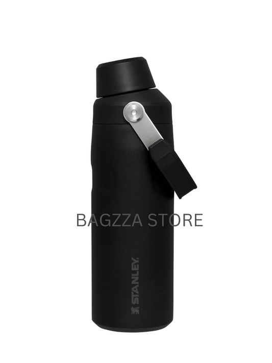 IceFlow™ Bottle with Fast Flow Lid | 16 OZ| Black