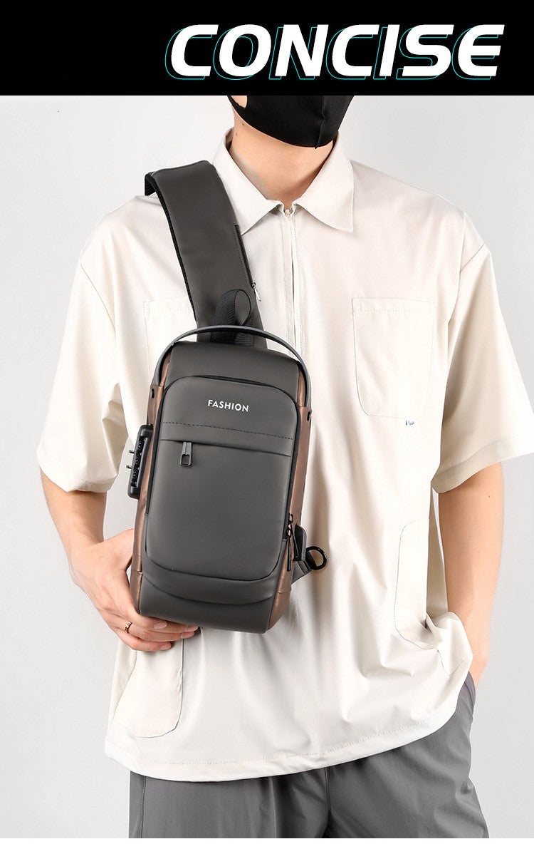 Crossbody Sling Bag for Men and Women,Waterproof Chest Bag Shoulder Bag Traveling Backpack Hiking Daypack
