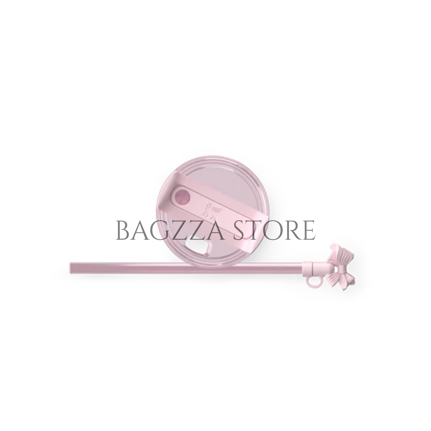 The Stanley X LoveShackFancy Holiday Quencher | 14 OZ|Rosa Beaux Pink