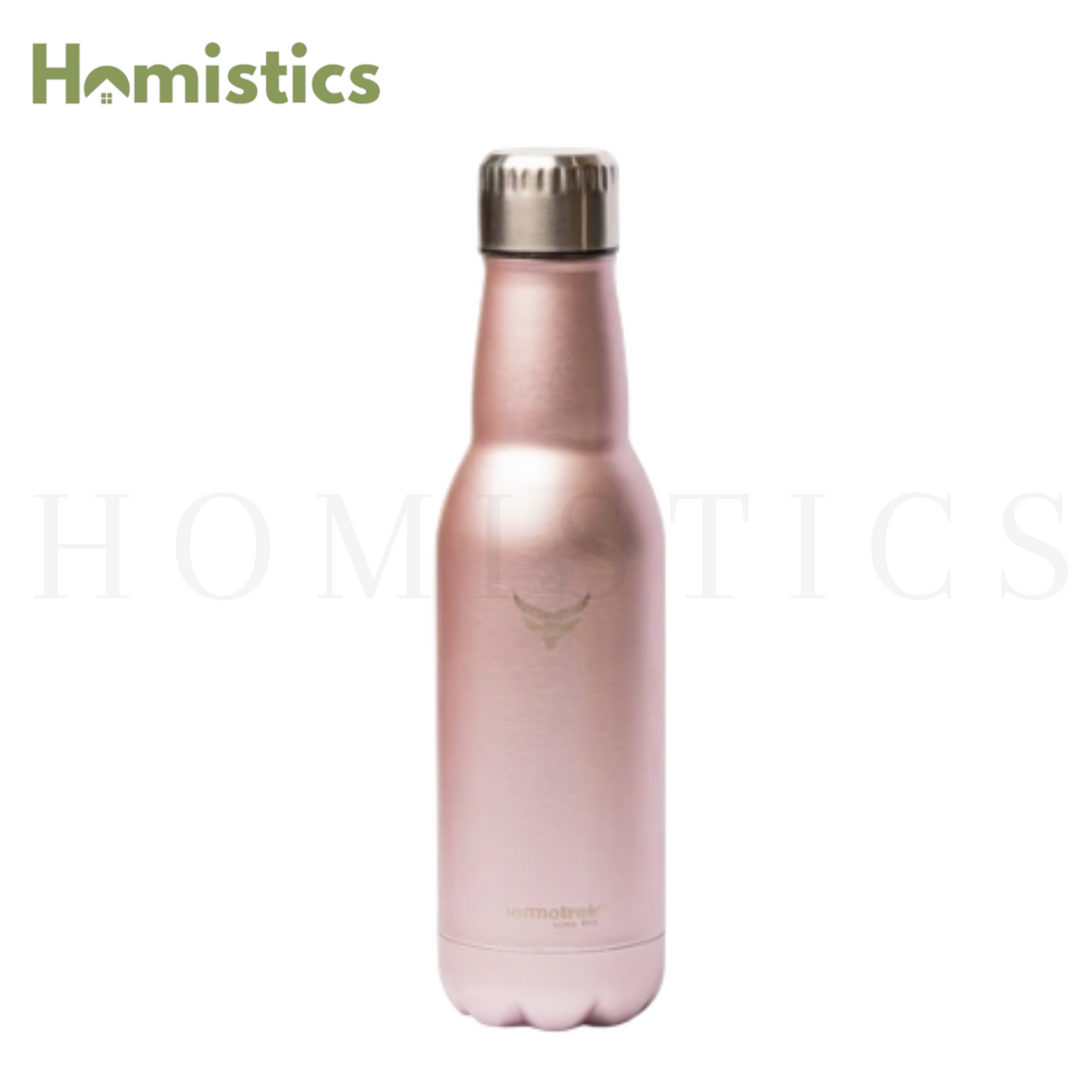 Thermotrek Stainless Steel Insulated water bottle with Screw- on -Cap- 16.9oz  (500ml)