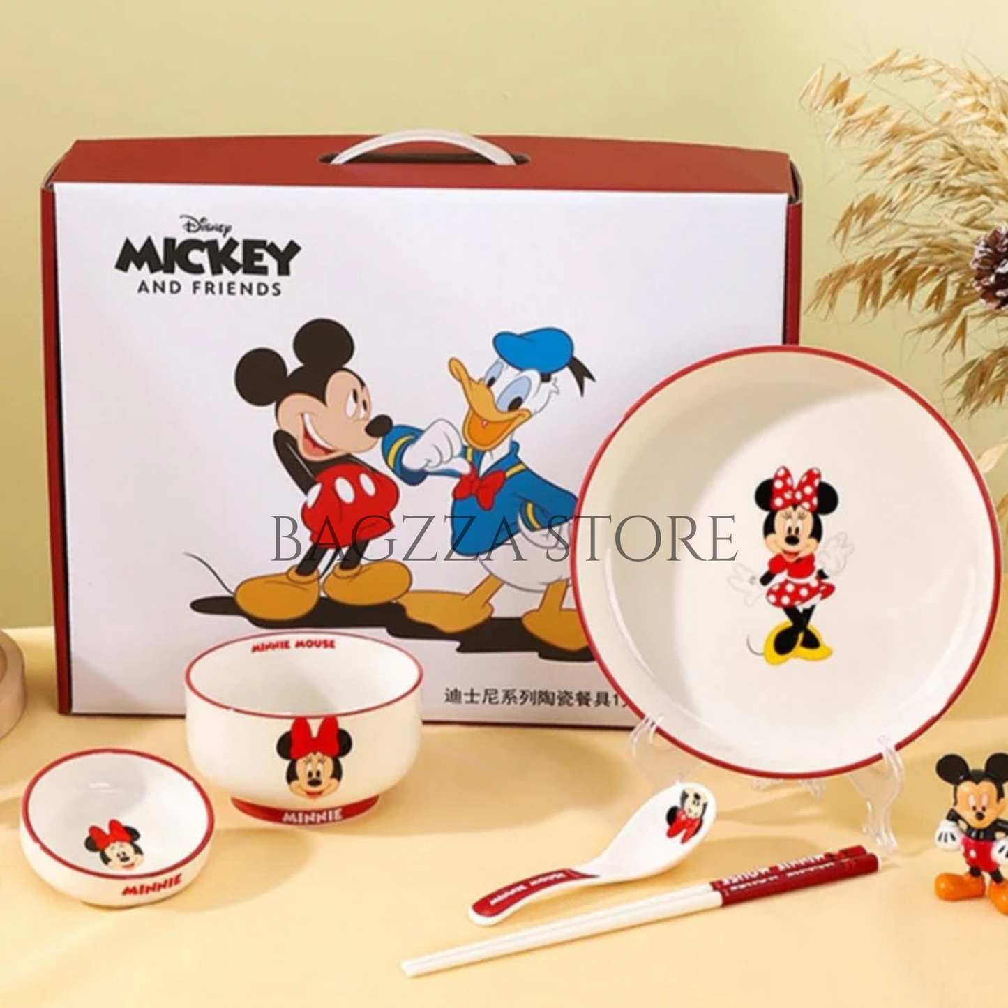 DISNEY Mickey & Friends Dinnerware Set – 6 Pieces