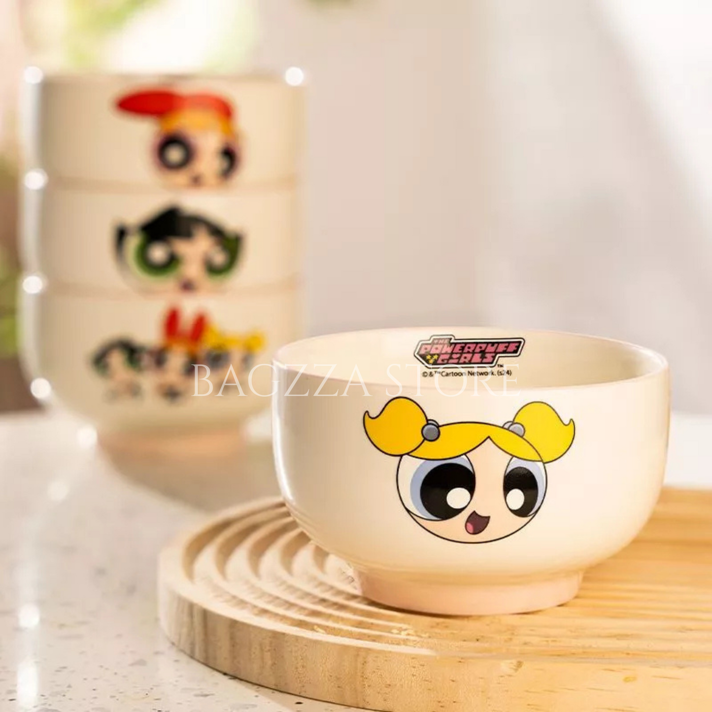 "CN Powerpuff Girls Ceramic Bowl Gift Box Set of 4"