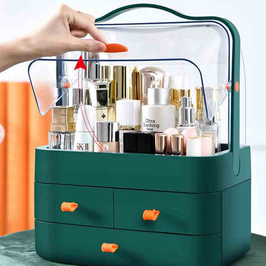 Acrylic Makeup Storage Box with 3 Drawers