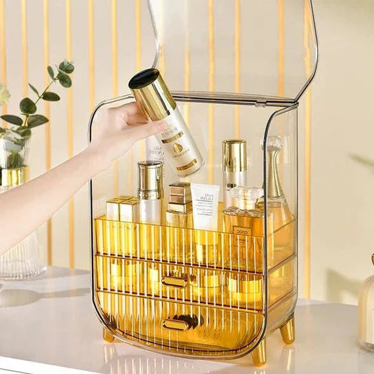 Desktop Transparent Cosmetic Storage Box