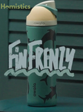 Owala FreeSip 24oz Fin Frenzy water bottle front view Pakistan