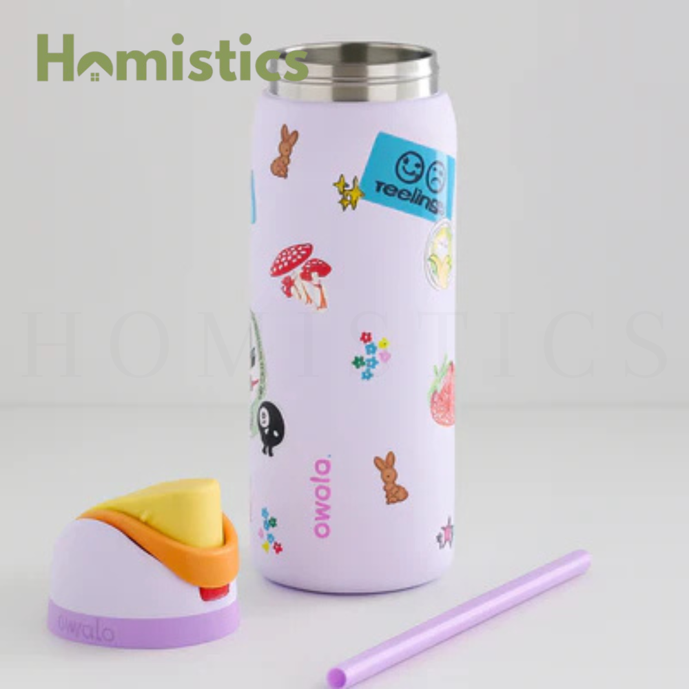 Owala FreeSip 32oz Dear Diary Urban Outfitters exclusive side view