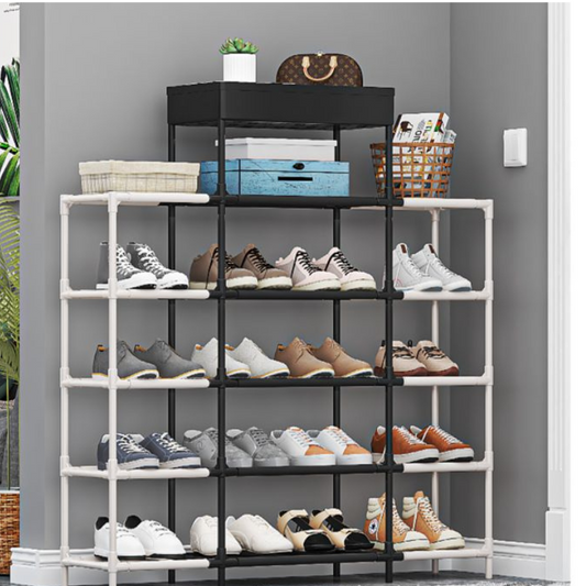 5-Tier Metal Shoe Rack