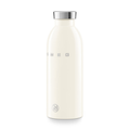 SMEG Clima Cream Bottle 500 ml side view leak proof insulated bottle
