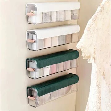 Space-Efficient Wall Mounted 6 Portion Dispaly Box